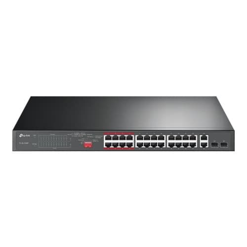 TP-Link TL-SL1226P - switch - 26 portar - ohanterad - rackmonterbar