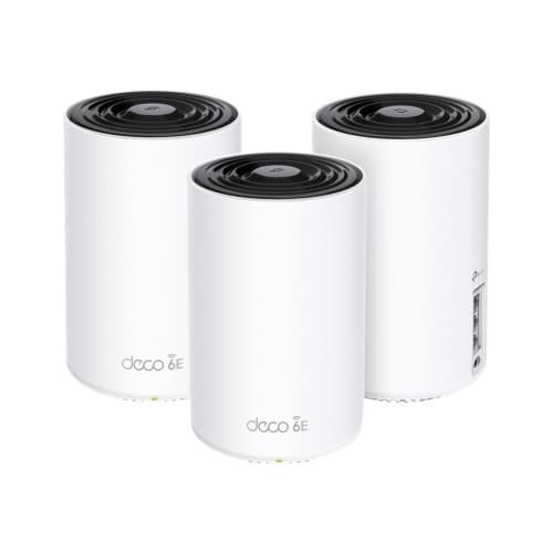 TP-Link Deco XE75 V3 - Wifi-system - Wi-Fi 6 - skrivbordsmodell Vit