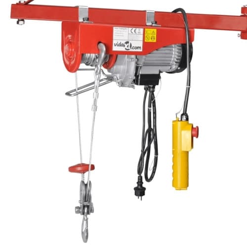 Elektrisk vinsch 1000 W 300/600 kg