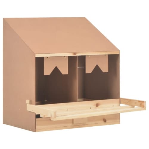 Värprede 2 fack 63x40x65 cm massiv furu