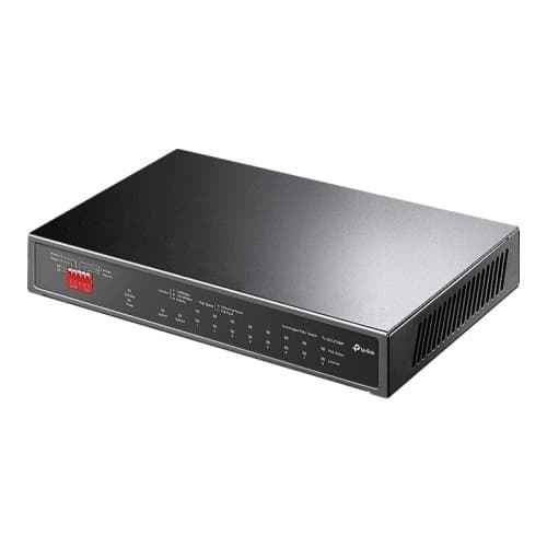 TP-Link TL-SG1210MP V2 - switch - 10 portar - ohanterad