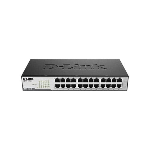 D-Link DES 1024D - switch - 24 portar