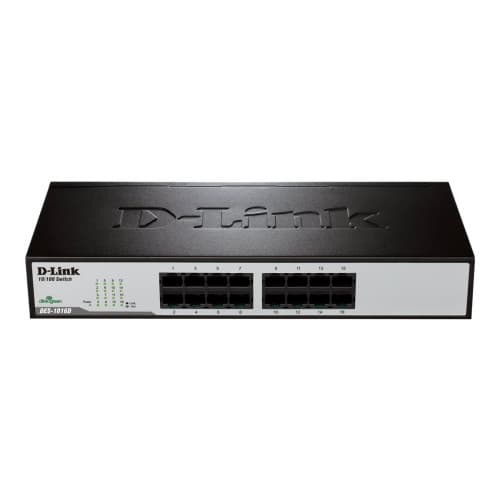 D-Link DES 1016D - switch - 16 portar