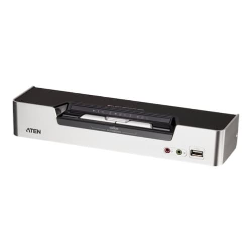 ATEN USB DVI Dual View KVMP Switch CS1642A - omkopplare för tangentbord/video/mus/ljud/USB - 2 portar