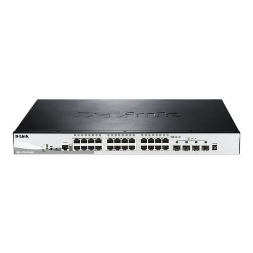 D-Link DGS 1510-28XMP - switch - 28 portar - smart - rackmonterbar
