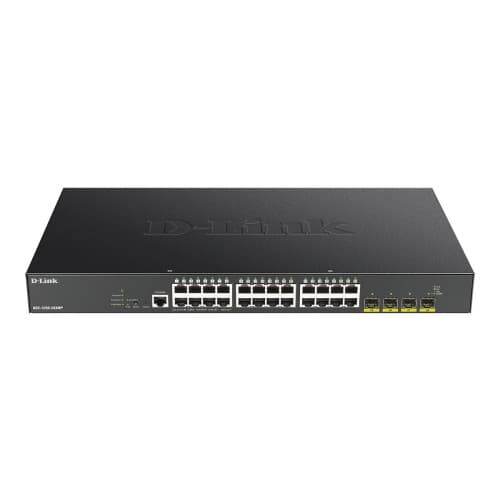 D-Link DGS 1250-28XMP - switch - 28 portar - smart - rackmonterbar