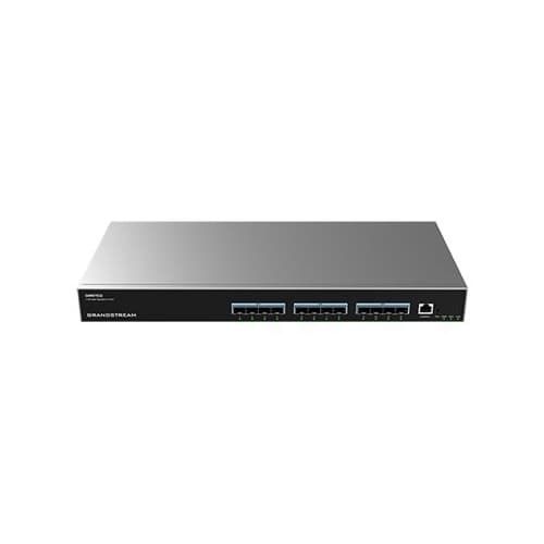 Grandstream GWN7830 Series GWN7832 - switch - aggregation - 12 portar - Administrerad - rackmonterbar Grå