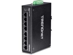 8-PORT HARDENED IND. GIGABIT/POE+ SWITCH Svart