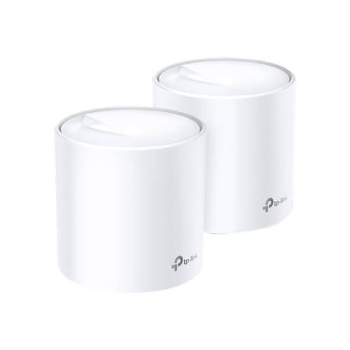 TP-Link Deco X20 V2 - Wifi-system - Wi-Fi 6 - skrivbordsmodell Vit
