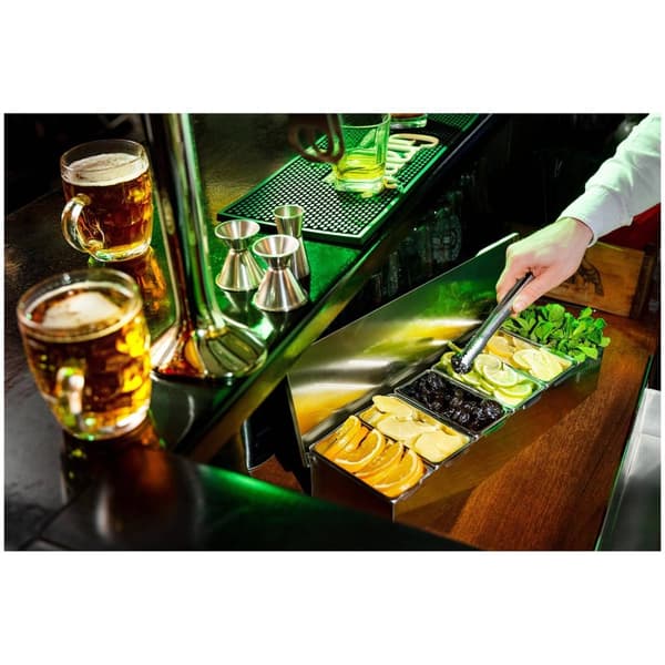 Royal Catering Ingrediensbehållare- rostfri - 6 x 450 ml