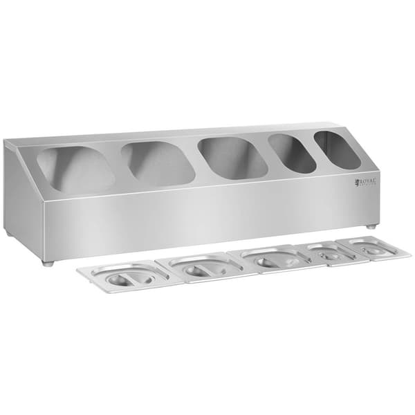 Royal Catering GN-uppsatshylla - inkl. 5 lock