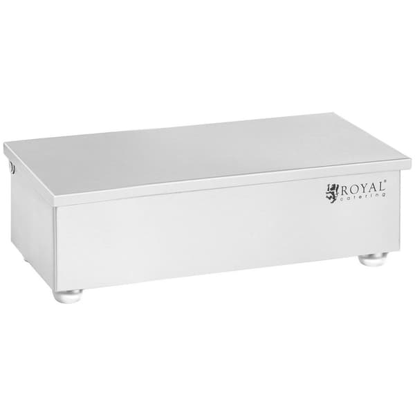 Royal Catering Ingrediensbehållare - rostfri - 4 x 450 ml