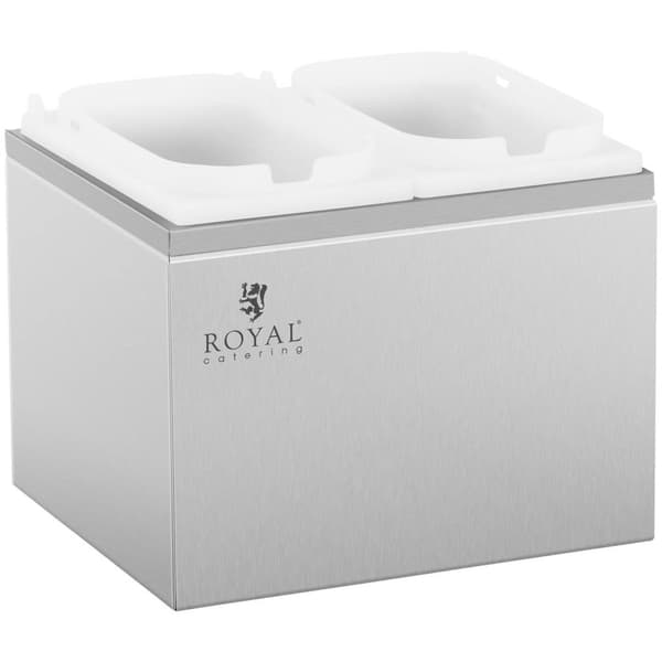 Royal Catering Såsdispenser - 2 pumpar - 2 x 2 l