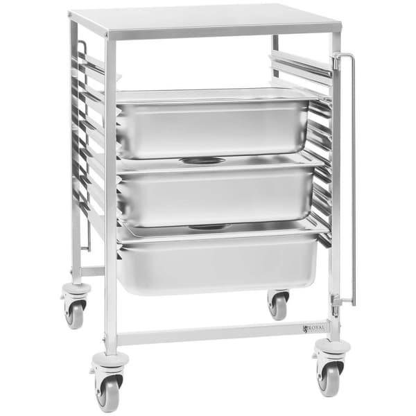Royal Catering Brickvagn 6 x GN 2/1