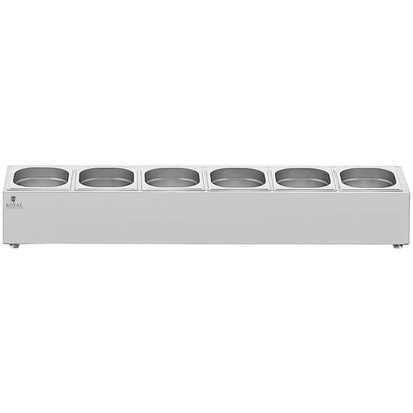 Royal Catering GN-uppsatshylla - 6 GN 1/6 - 11,4 l - Royal Catering