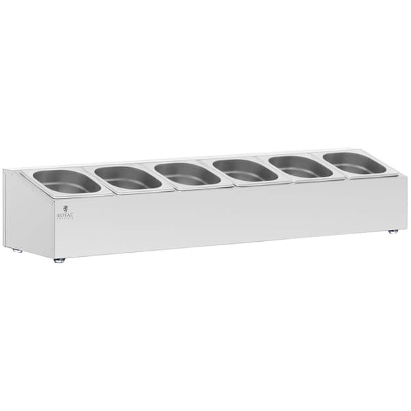 Royal Catering GN-uppsatshylla - 6 GN 1/6 - 11,4 l - Royal Catering
