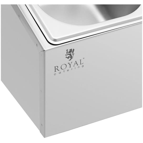 Royal Catering GN-uppsatshylla - 6 GN 1/6 - 11,4 l - Royal Catering