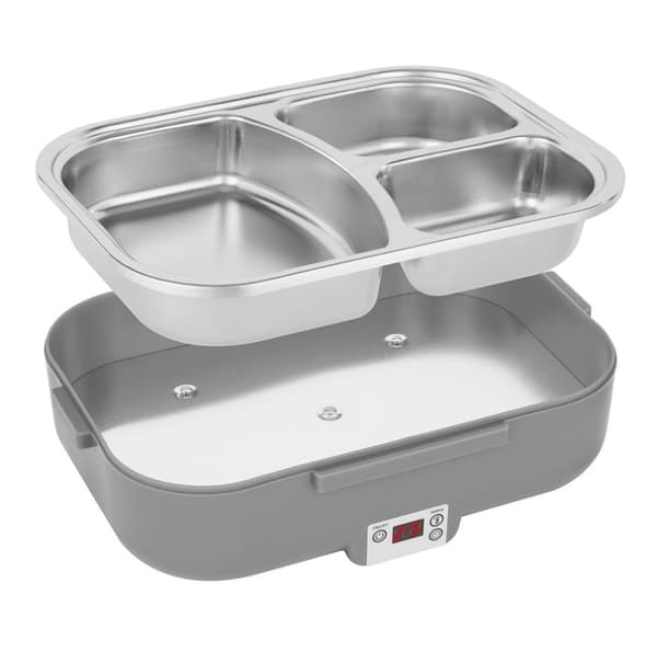 Elektrisk Lunchbox N'oveen LB640 LED Mörkgrå
