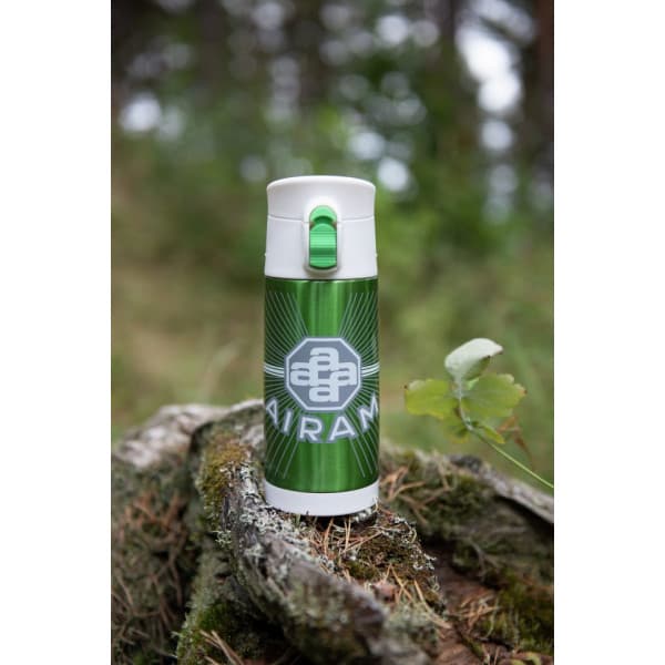 Airam klassiker stålglas 0,35 l, grön