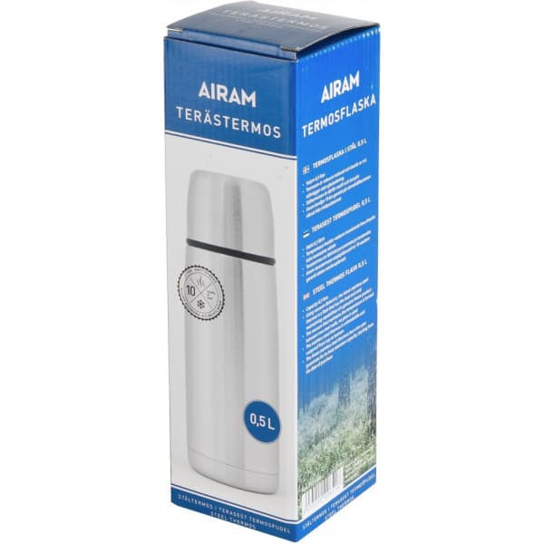 Airam terästermos 0,5 l