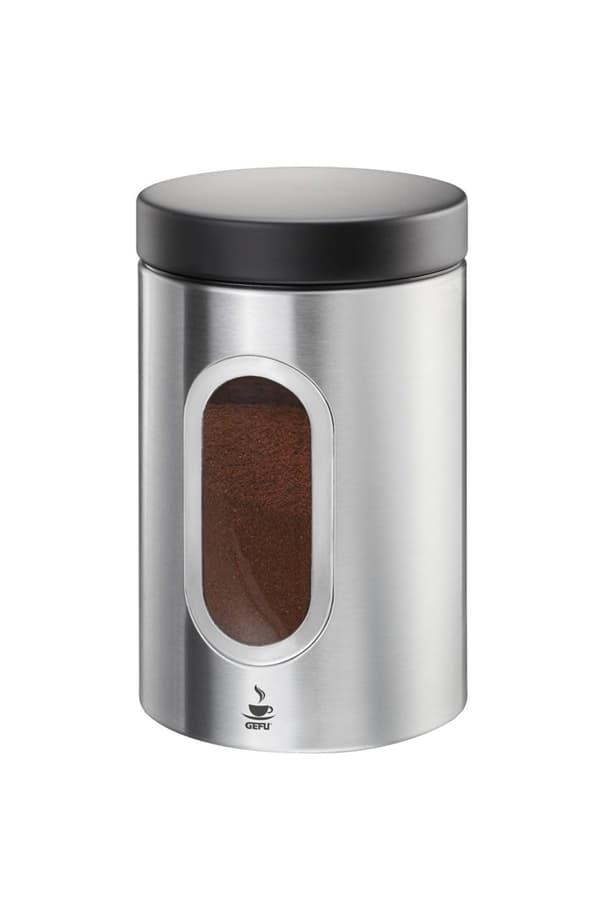GEFU 16340 køkkenopbevaringsbeholder Kaffebeholder 0,5 L aluminium, polypropylen (PP), rustfrit stål