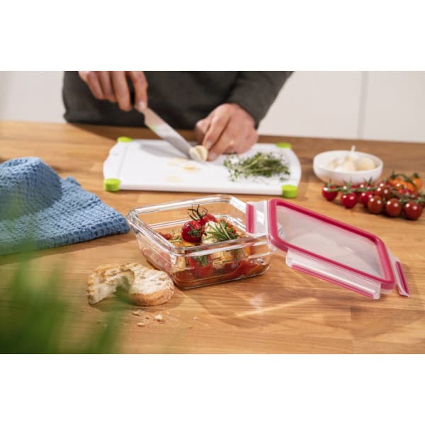 Tefal MasterSeal Glass -förvaringsburk, glas, 0,8 L
