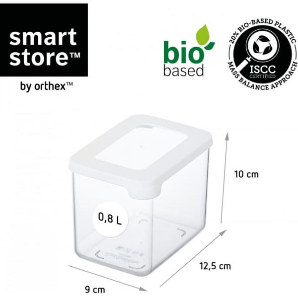 SmartStore Vision säilytysrasiasetti, 8 x 0.8L