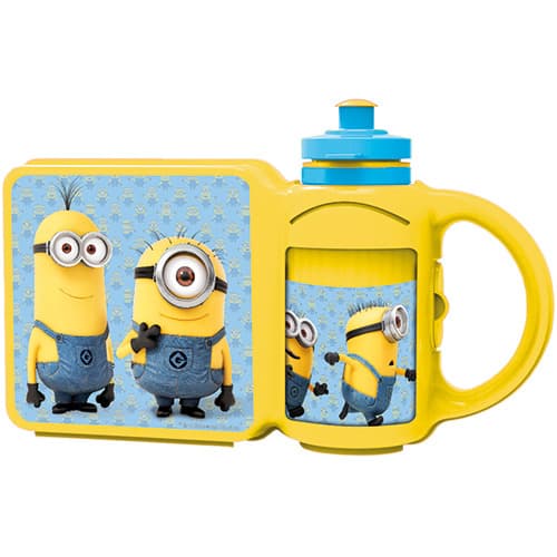 Minions Combi Set Lunchlåda Och Dricksflaska