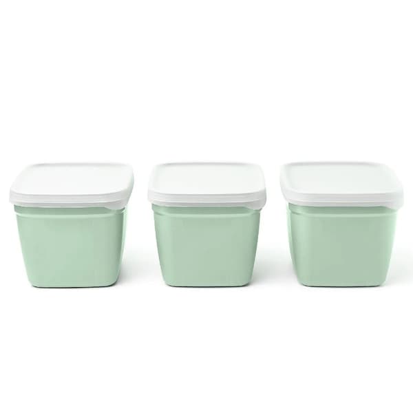 Amuse Storage Box 3x900ml orgaaninen Optifridge