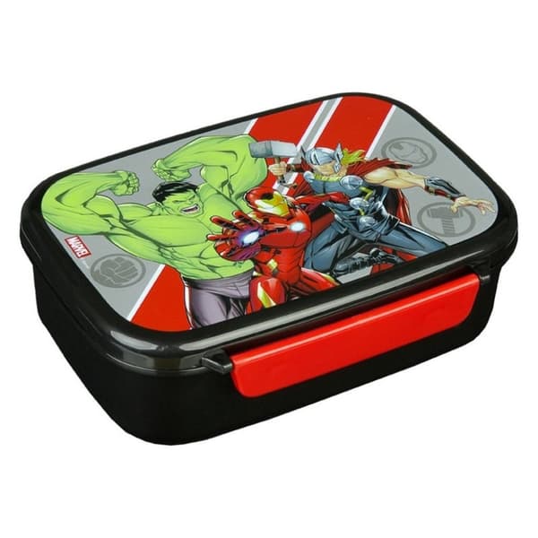 Marvel Avengers Lunchbox Svart/Röd