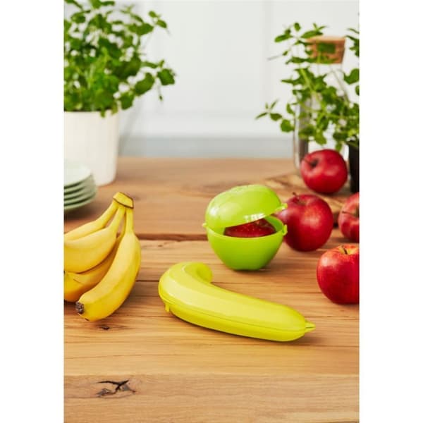 Rotho Fun Banana Box Lime Green