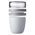 Miniatyrbillede 2 af 4: Mepal Ellipse frokostgryde 500+200 ml Nordic White