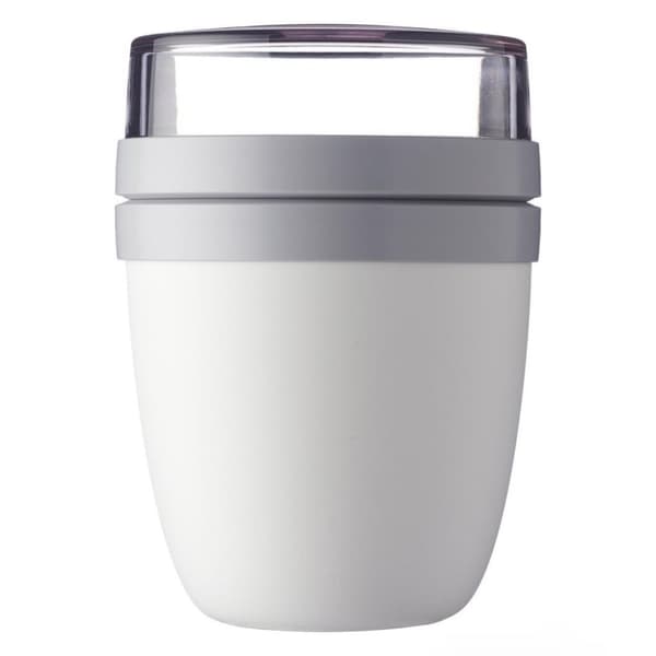Mepal Ellipse frokostgryde 500+200 ml Nordic White
