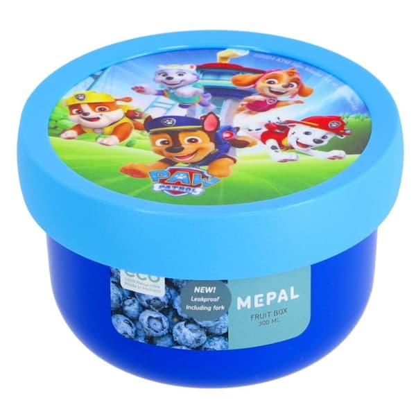 Mepal Campus Fruitbox Paw Patrol 300 ml Blå