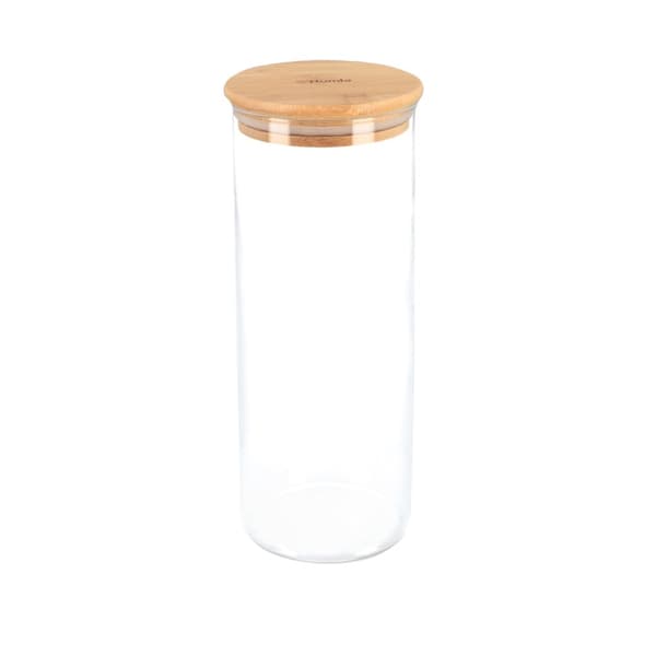 Container | ERLE | glas med bambus låg | 1,1 l | 992531