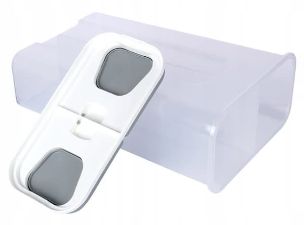 Behållare för lösa produkter med dispenser 3,5 l 2 kammare