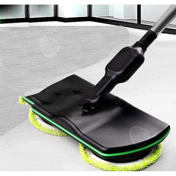 CONFO® sladdlös elektrisk roterande mopp Hushållsmultifunktionell golvsopmaskin Dubbelrotationstyp Lazy A Mopp