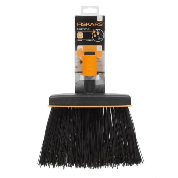 Trädgårdsraka - FISKARS - Quikfit™ - 26 cm - Polypropylenborst - Snabb rengöring
