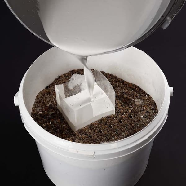 Gjutformar - H: 6-14,5 cm - Hus och trekant - 5st