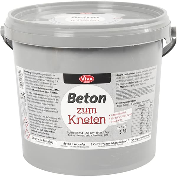 Betong till modellering - Grå - 5 kg