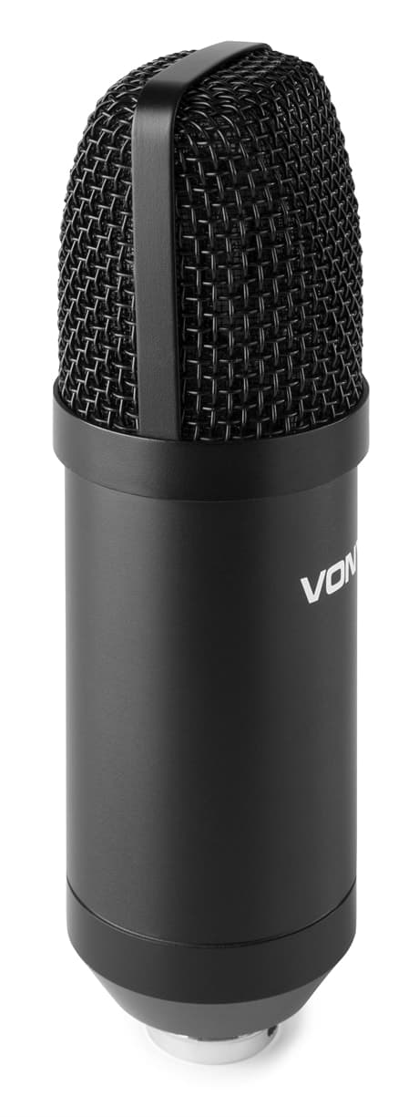 Vonyx CMTS300 USB Studio Kondensator mikrofon, svart