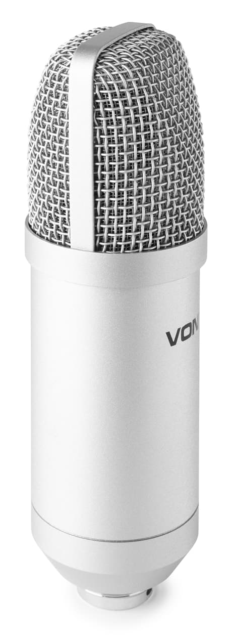 Vonyx CMS300S Studio Kondensator Mikrofonset, USB, Titan