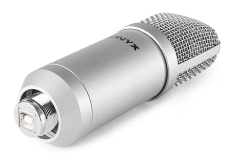 Vonyx CMS300S Studio Kondensator Mikrofonset, USB, Titan