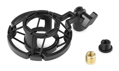 Vonyx CMS300B Studio kondensator mikrofon set, USB, Svart