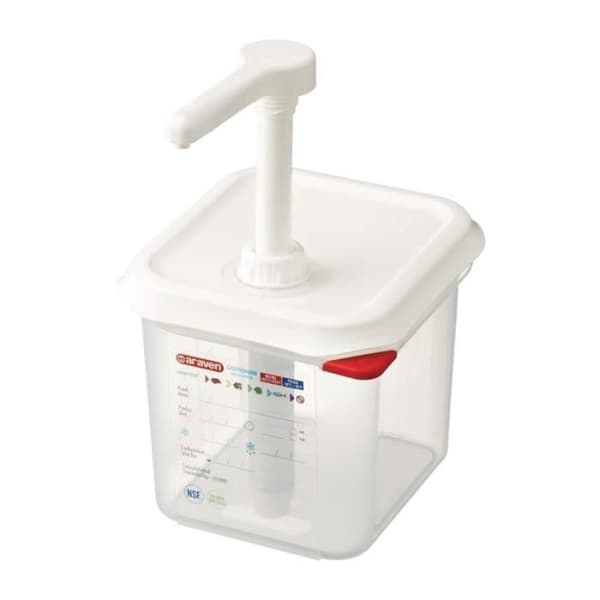 Såsdispenser - Araven - GN 1-6 - transparent - 2.6L