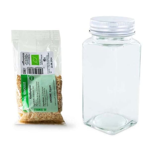 Pulverig kryddflaska + vitlökspulver 40 g