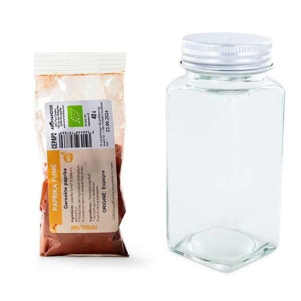 Pulverig kryddflaska + rökt paprika 40 g