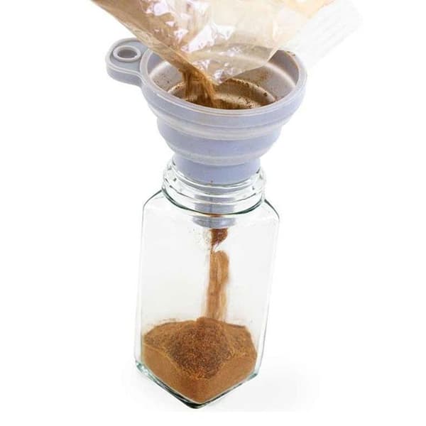 Kryddflaska i pulverform + tratt + Garam Massala 35 g