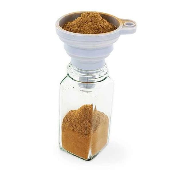 Kryddflaska i pulverform + tratt + Garam Massala 35 g