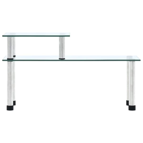 vidaXL køkkenreol 45x16x26 cm hærdet glas transparent -  Krydderihylder